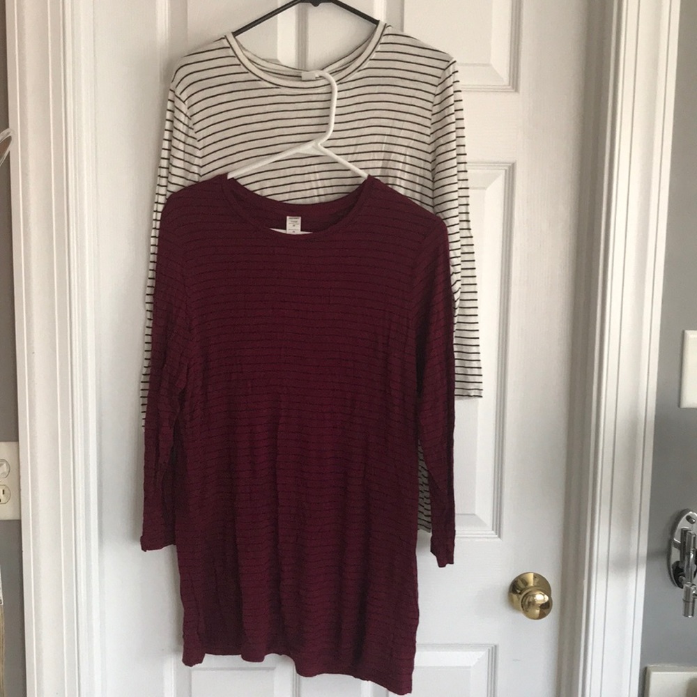 Old Navy tunic tops (2)